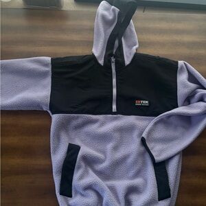 Eddie Bauer Black and Purple Ski Jacket